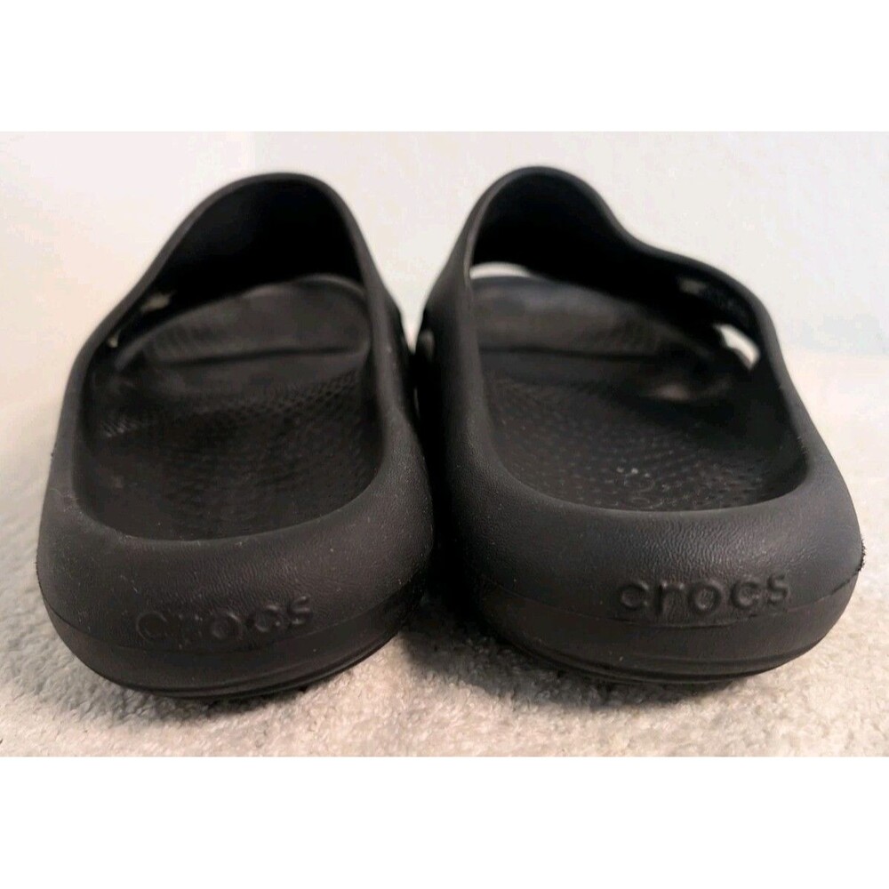 Crocs Unisex-Adult Mellow Recovery Slides Mens 9 Womens 11 Black - Picture 5 of 9